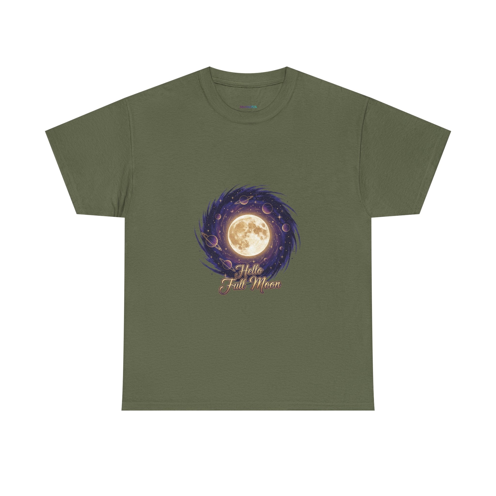 Moon Magic Hello Full Moon Unisex DTG T-Shirt