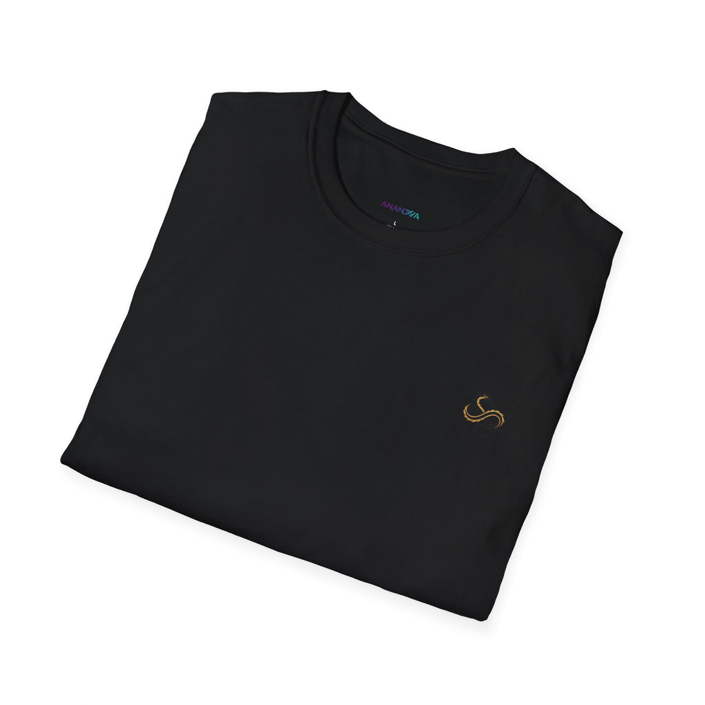 Men's Dragon Back Print Graphic T-Shirt | DTG-Printed Cotton Tee