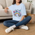 Women's Butterfly Rainbow T-Shirt
